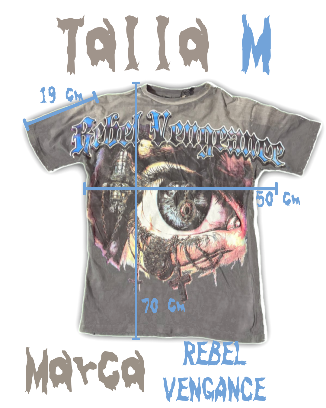 Camisa Rebel Vengance